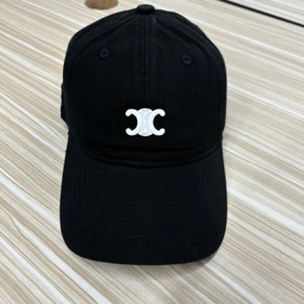 Celine black baseball cap